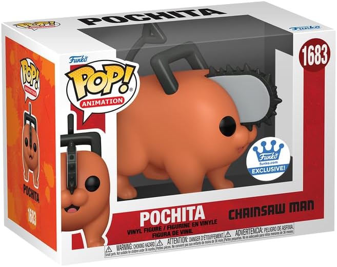 Pop Animation Chainsaw Man 3.75 Inch Action Figure - Pochita #1683