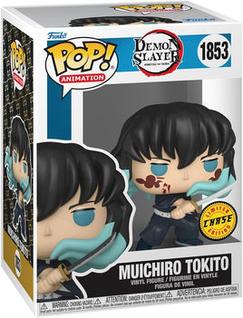 Pop Animation Demon Slayer 3.75 Inch Action Figure Exclusive - Muichiro Tokito #1853 Chase