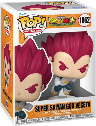 Pop Animation Dragon Ball Super 3.75 Inch Action Figure - Super Saiyan God Vegeta #1862
