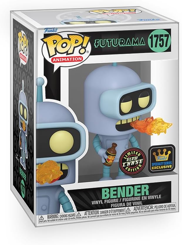 Futurama Bender Funko Pop! Vinyl Figure #1757 - Chase | Meses sin interés Futurama Bender Funko Pop! Vinyl Figure #1757 - Chase | Meses sin interés