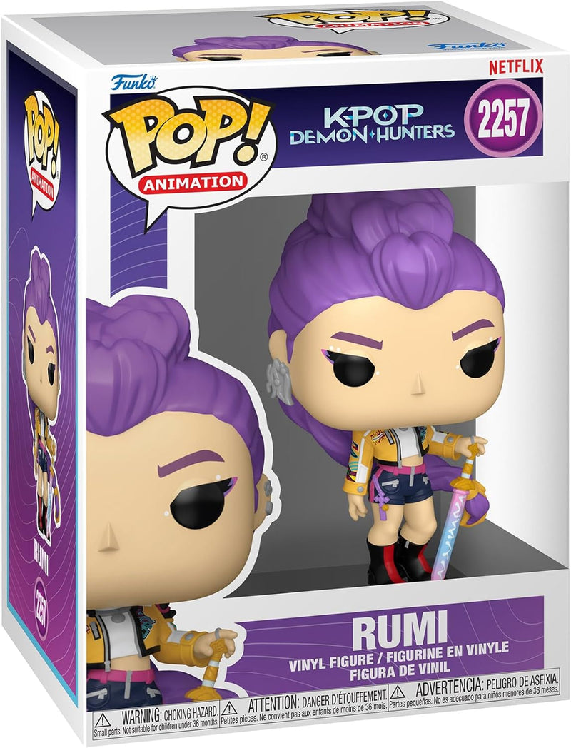 Pop Animation Kpop Demon Hunters 3.75 Inch Action Figure - Rumi #2257 ...