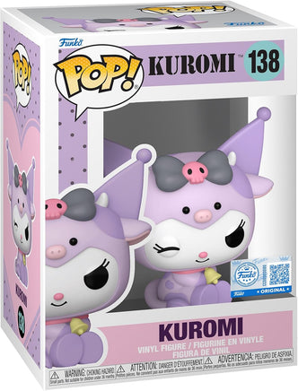 Pop Animation Kuromi 3.75 Inch Action Figure Sanrio - Kuromi in Cow Cosplay #138
