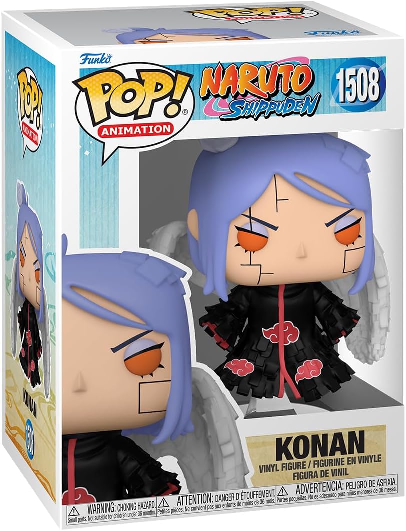 Pop Animation Naruto Shippuden 3.75 Inch Action Figure - Konan #1508