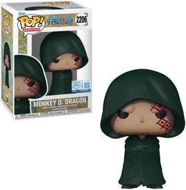 Pop Animation One Piece 3.75 Inch Action Figure - Monkey D. Dragon #2206