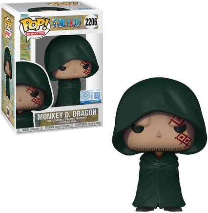 Pop Animation One Piece 3.75 Inch Action Figure - Monkey D. Dragon #2206