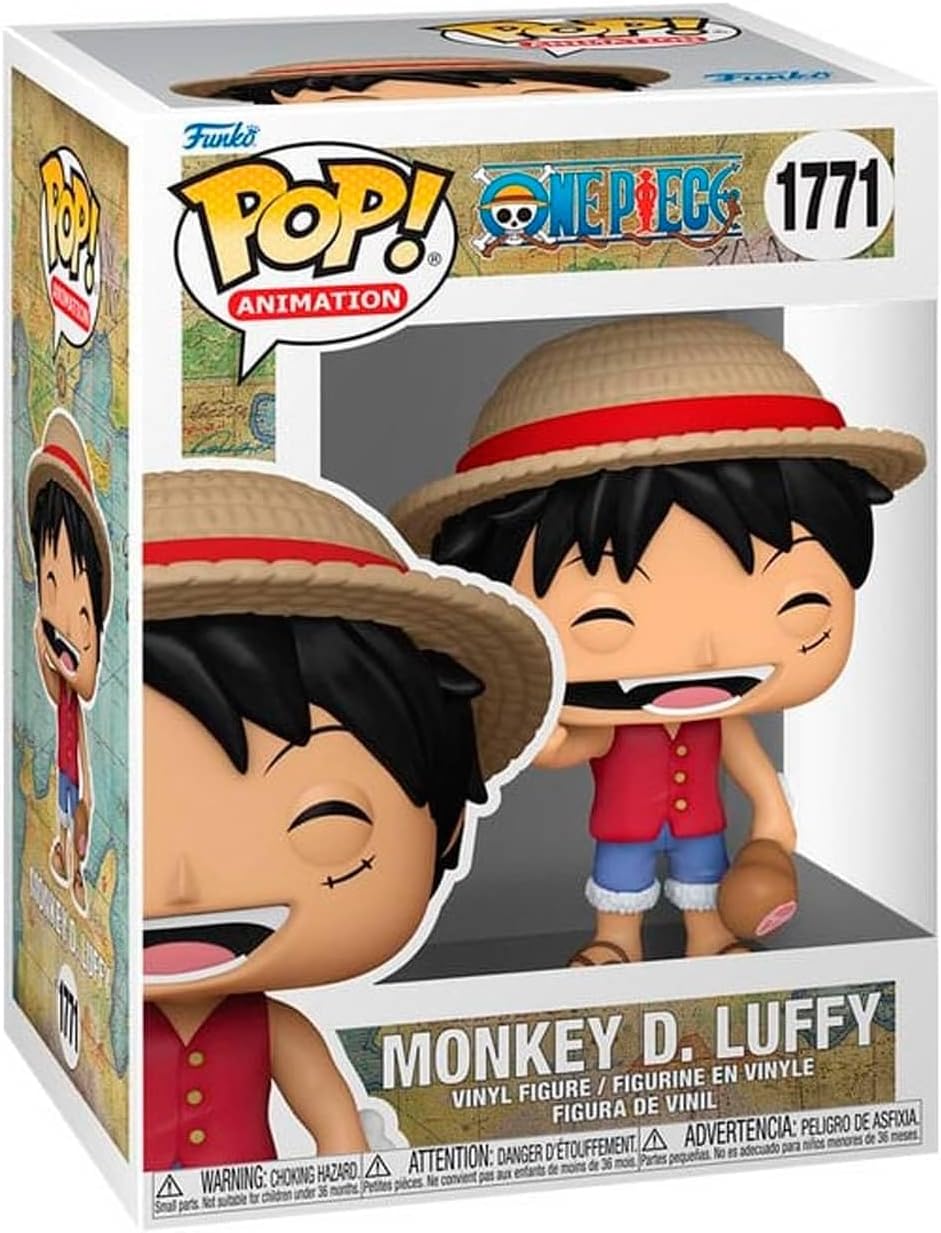 Pop Animation One Piece 3.75 Inch Action Figure - Monkey D. Luffy #1771