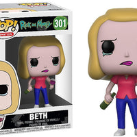 Pop Animation 3.75 Inch Action Figure Rick and Morty - Beth with Wine Glass #301