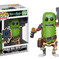 Pop Animation 3.75 Inch Action Figure Rick and Morty - Pickle Rick with Laser #332