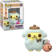 Pop Animation Sanrio 3.75 Inch Action Figure Exclusive - Pompompurin Flocked #95