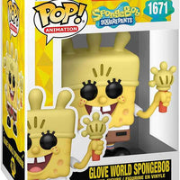 Pop Animation Spongebob Squarepants 3.75 Inch Action Figure - Glove World Spongebob #1671