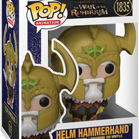 Pop Animation The Lord of The Rings The War of The Rohirrim 3.75 Inch Action Figure - Helm Hammerhand #1835