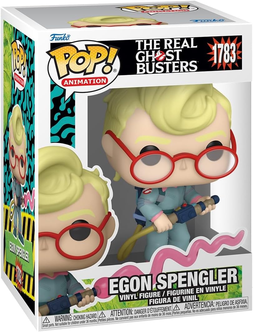 Pop Animation The Real Ghostbusters 3.75 Inch Action Figure - Egon Spengler #1783