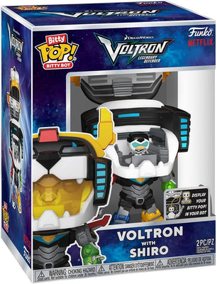 Pop Animation Voltron Legendary Defender 6 Inch Action Figure Bitty Bot - Voltron with Shiro