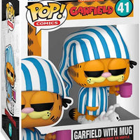 Pop Comics Garfield 3.75 Inch Action Figure - Garfield with Mug #41
