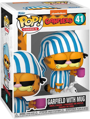 Pop Comics Garfield 3.75 Inch Action Figure - Garfield with Mug #41