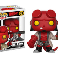 Pop Comics 3.75 Inch Action Figure Hellboy - Hellboy with Jacket #01