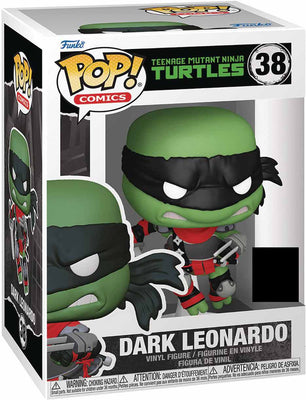 Pop Comics Teenage Mutant Ninja Turtles 3.75 Inch Action Figure Exclusive - Dark Leonardo #38