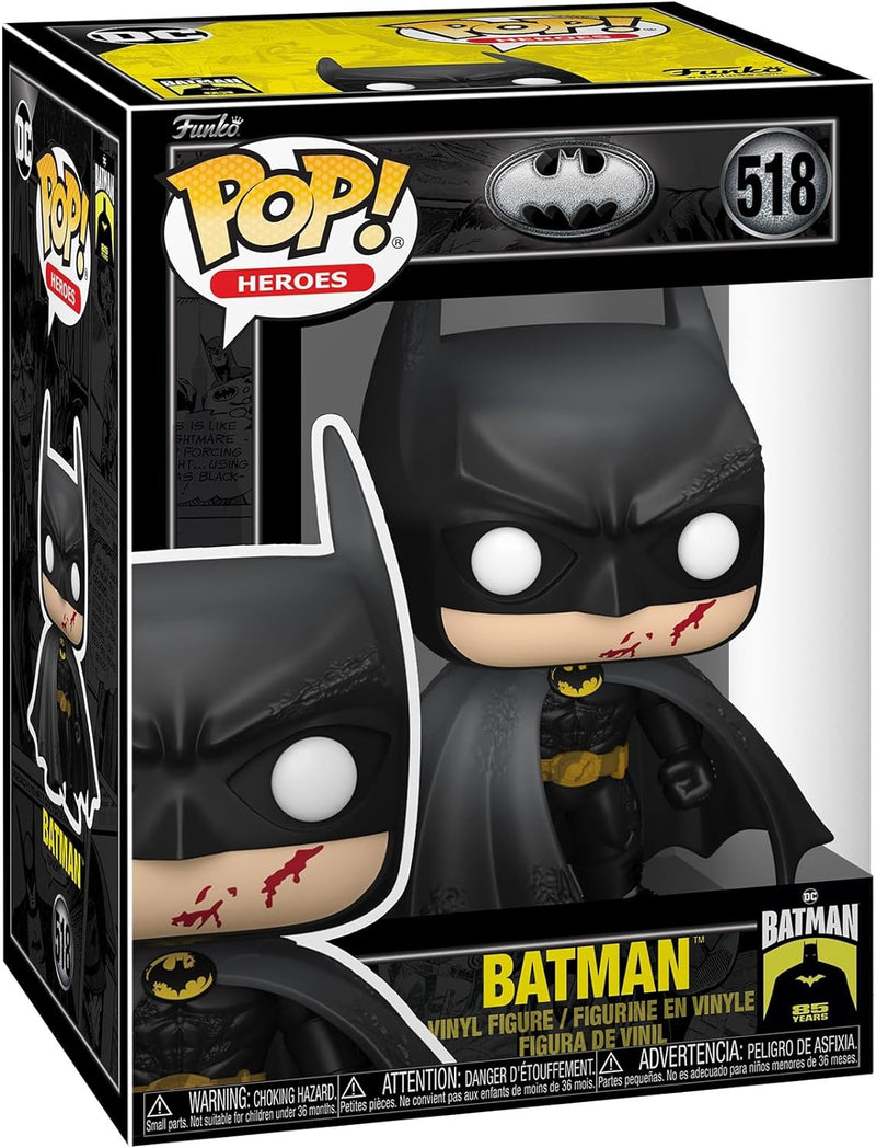 Funko Pop HQ Exclusive Art Series Batman top and 25th Anniversary Batman