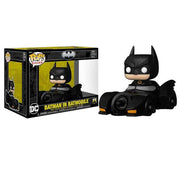 Pop DC Heroes Batman 85th Anniversary 3.75 Inch Action Figure Deluxe - Batman in Batmobile