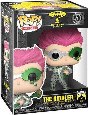 Pop DC Heroes Batman Returns 3.75 Inch Action Figure - The Riddler (Metallic) #530