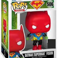 Pop DC Heroes Batman Superman 3.75 Inch Action Figure Exclusive - Batman Superman Fusion #506