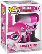 Pop DC Heroes 3.75 Inch Action Figure - Breast Cancer Awareness Harley Quinn #352