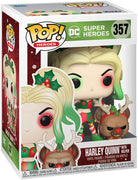 Pop DC Heroes DC Holiday 3.75 Inch Action Figure - Holiday Harley Quinn #357