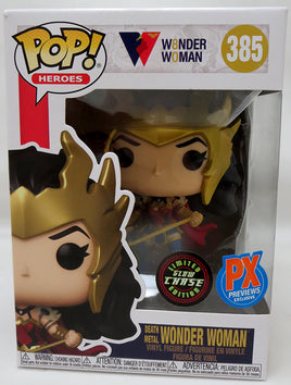 Pop DC Heroes 3.75 Inch Static Figure Exclusive - Death Metal Wonder Woman #385 Chase