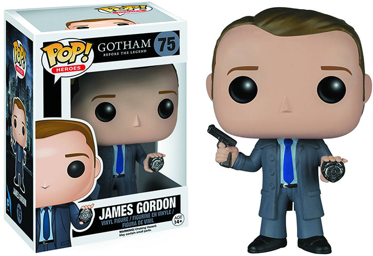 Pop DC Heroes 3.75 Inch Action Figure Gotham - James Gordon #75