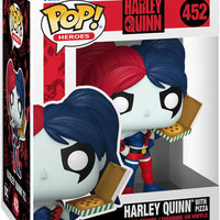 Pop DC Heroes Harley Quinn 3.75 Inch Action Figure - Harley Quinn with Pizza #452