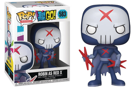 Pop DC Heroes 3.75 Inch Action Figure Teen Tians Go - Robin As Red X #583