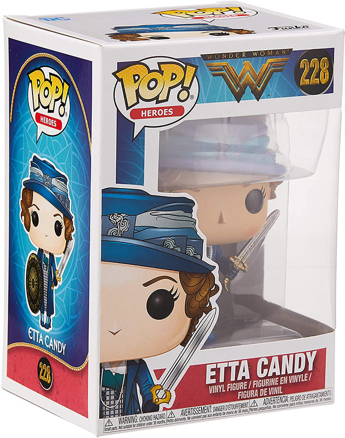 Pop DC Heroes Wonder Woman 3.75 Inch Action Figure - Etta Candy #228