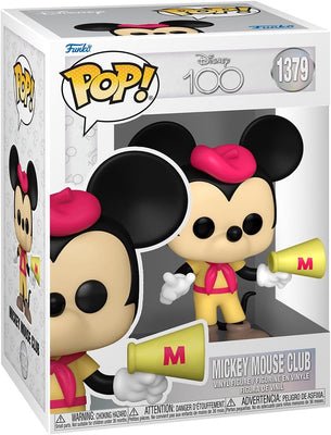 Pop Disney 100th Anniversary 3.75 Inch Action Figure - Mickey Mouse Club #1379