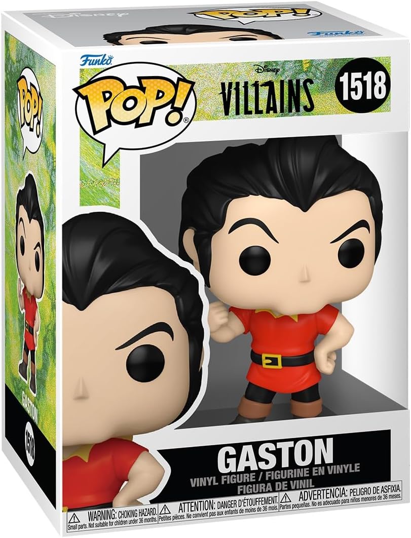 Pop Disney Beauty and the Beast 3.75 Inch Action Figure - Gaston #1518