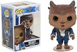 Pop Disney 3.75 Inch Action Figure Beauty In The Beast - Flocked Beast #243