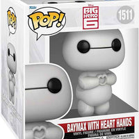 Pop Disney Big Hero 6 6 Inch Action Figure Deluxe - Baymax with Heart Hands #1511