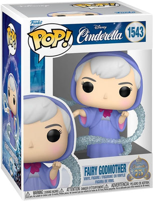 Pop Disney Cinderella 3.75 Inch Action Figure - Fairy Godmother #1543