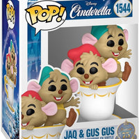 Pop Disney Cinderella 3.75 Inch Action Figure - Jaq and Gus Gus #1544