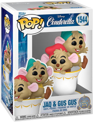 Pop Disney Cinderella 3.75 Inch Action Figure - Jaq and Gus Gus #1544