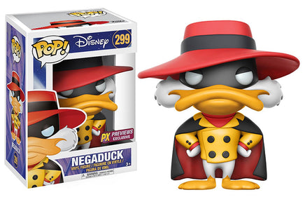 Pop Disney 3.75 Inch Action Figure Darkwing Duck - Negaduck #299 Exclusive
