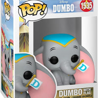 Pop Disney Dumbo 3.75 Inch Action Figure - Dumbo with Flag #1535