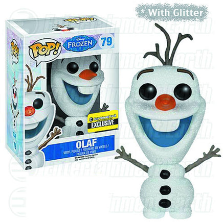 Pop Disney 3.75 Inch Action Figure Frozen - Glitter Olaf #79