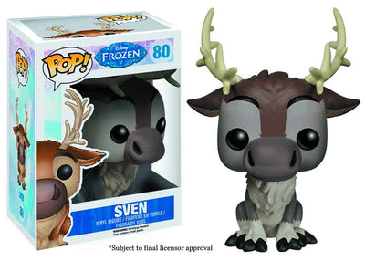 Pop Disney Frozen 3.75 Inch Action Figure - Sven #80