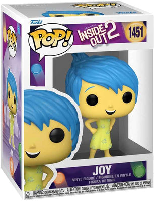 Pop Disney Inside Out 2 3.75 Inch Action Figure - Joy #1451