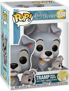 Pop Disney Lady and The Tramp 3.75 Inch Action Figure - Tramp with Puppy #1554
