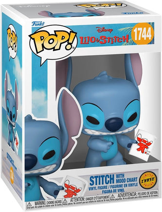 Pop Disney Lilo & Stitch 3.75 Inch Action Figure Exclusive - Stitch with Mood Chart #1744 Chase