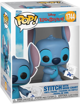 Pop Disney Lilo & Stitch 3.75 Inch Action Figure - Stitch with Mood Chart #1744