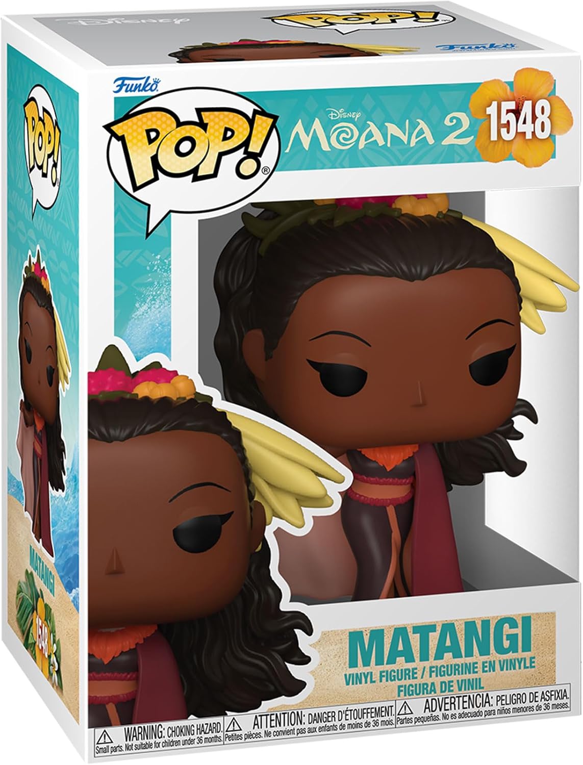 Pop Disney Moana 2 3.75 Inch Action Figure - Matangi #1548| Cmdstore