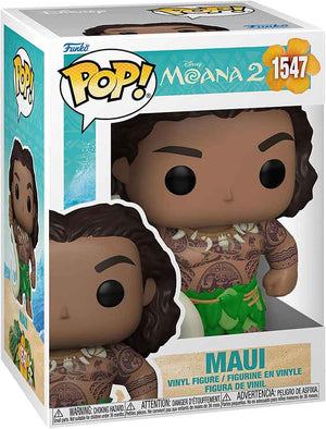 Pop Disney Moana 2 3.75 Inch Action Figure - Maui #1547