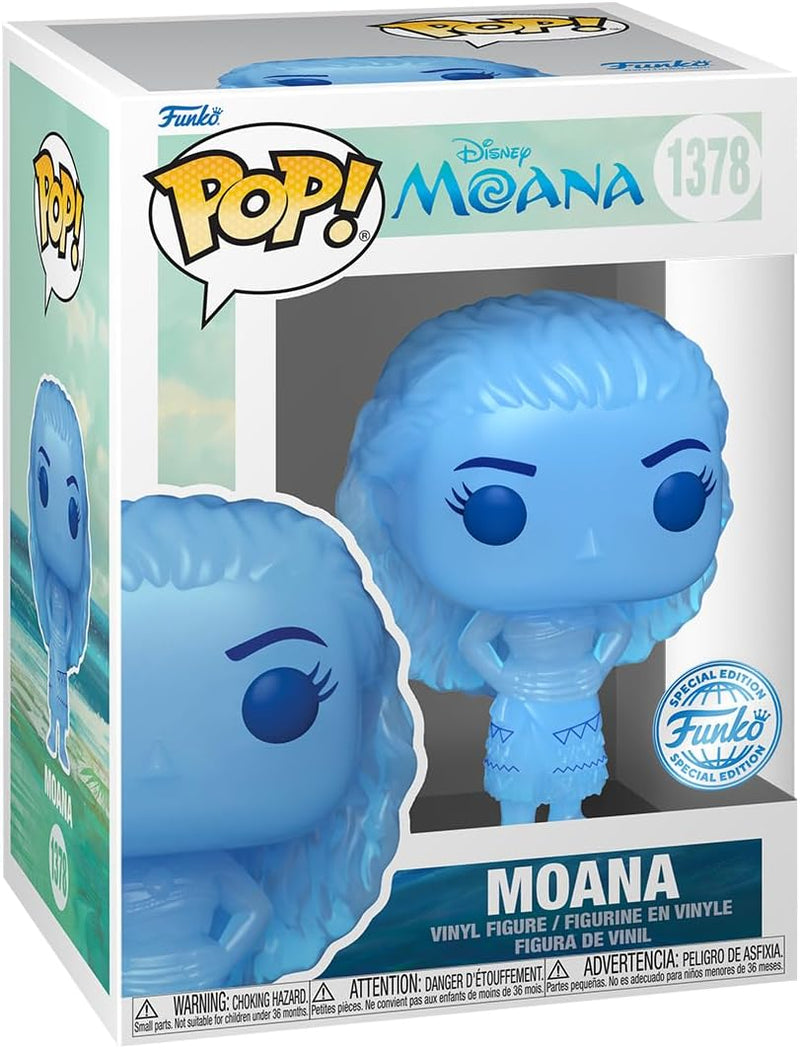 Pop Disney Moana 3.75 Inch Action Figure Exclusive - Translucent Moana ...